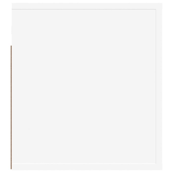 Tables de chevet murales 2 pcs Blanc 50x36x40 cm – Image 6