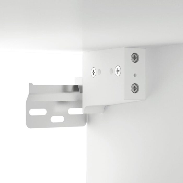 Tables de chevet murales 2 pcs Blanc 50x36x40 cm – Image 7