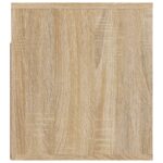Tables de chevet murales 2 pcs Chêne sonoma 50x36x40 cm – Image 6