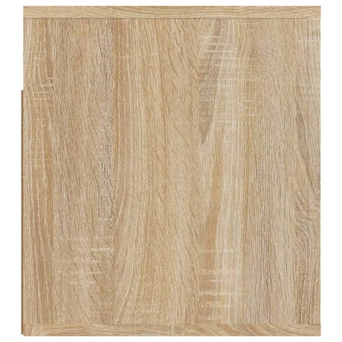 Tables de chevet murales 2 pcs Chêne sonoma 50x36x40 cm – Image 6