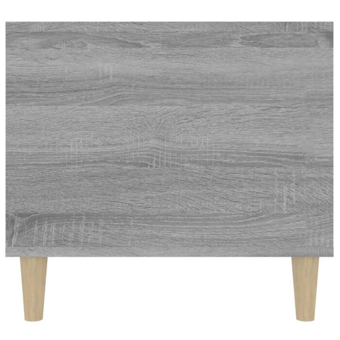 Table basse Sonoma gris 90x49x45 cm Bois d'ingénierie – Image 5