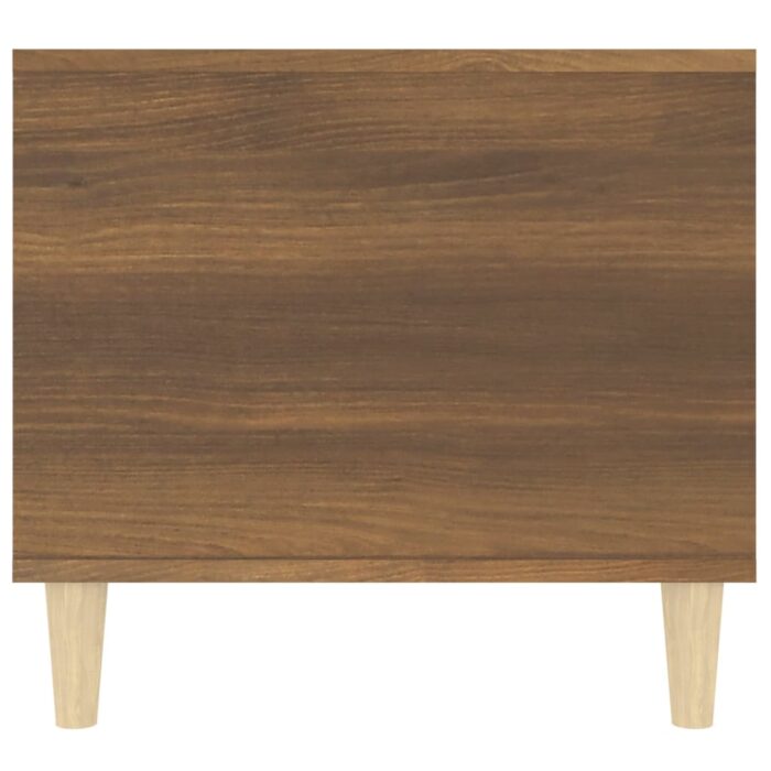 Table basse Chêne marron 90x49x45 cm Bois d'ingénierie – Image 5