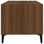 Table basse Chêne marron 90x49x45 cm Bois d'ingénierie – Image 5