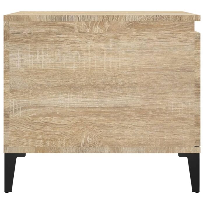 Table basse Chêne sonoma 100x50x45 cm Bois d'ingénierie – Image 5