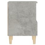 Table de chevet Gris béton 40x35x50 cm – Image 6