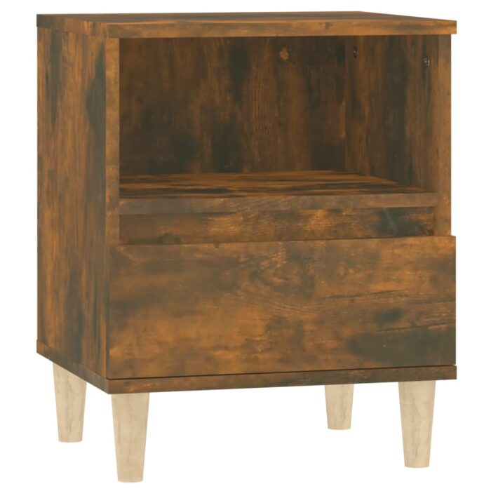 VXL8720287225997_g_en_hd_4.jpg Tables de chevet 2 pcs Chêne fumé 40x35x50 cm – Image 4