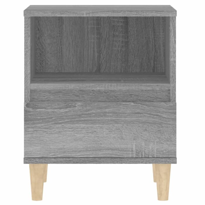Tables de chevet 2 pcs Sonoma gris 40x35x50 cm – Image 5