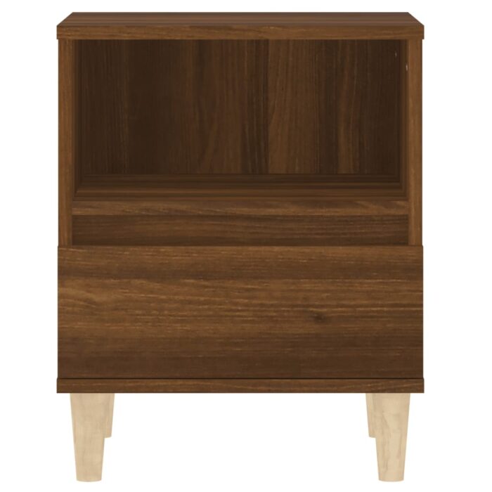 Tables de chevet 2 pcs Chêne marron 40x35x50 cm – Image 5