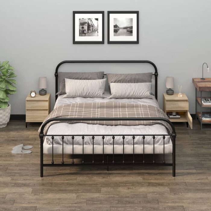 Tables de chevet 2 pcs Chêne sonoma 40x35x50 cm – Image 1