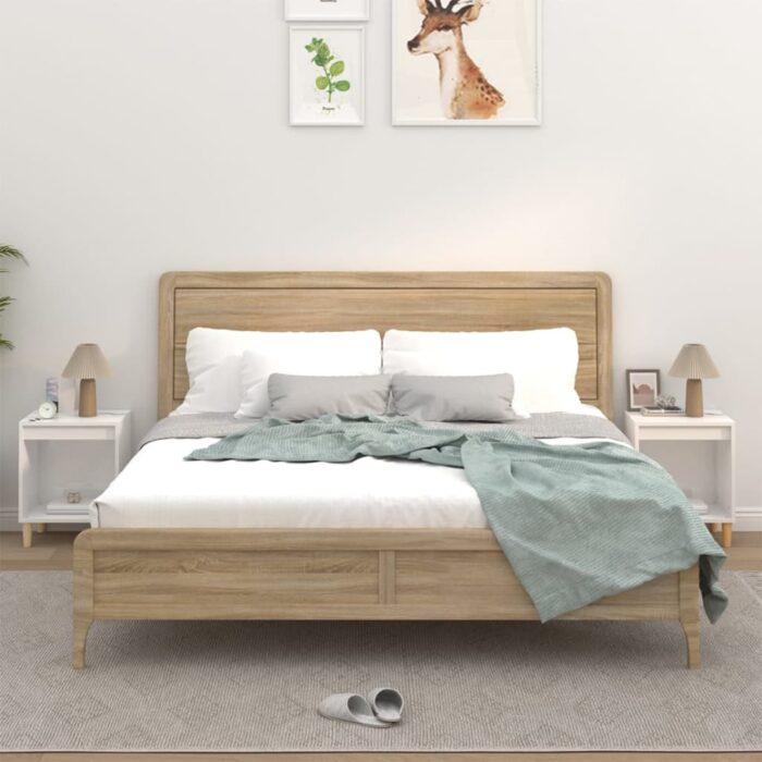 VXL8720287226574_m_en_hd_1.jpg Tables de chevet 2 pcs Blanc brillant 40x35x50 cm – Image 1