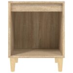 Tables de chevet 2 pcs Chêne sonoma 40x35x50 cm – Image 4