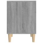 Tables de chevet 2 pcs Sonoma gris 40x35x50 cm – Image 5