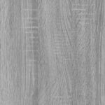 Table de chevet Sonoma gris 40x35x50 cm – Image 5