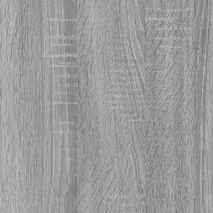 Table de chevet Sonoma gris 40x35x50 cm – Image 5