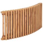 Chaises longues lot de 2 avec coussins Bois massif de teck – Image 8