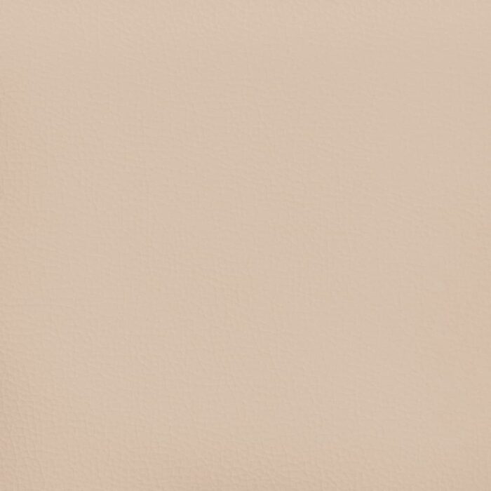 Cadre de lit avec tête de lit Cappuccino 180x200 cm Similicuir – Image 8