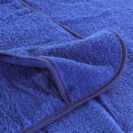 Serviettes de plage 6 pcs bleu royal 60x135 cm tissu 400 GSM – Image 4