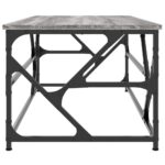 Table basse Sonoma gris 100x50x40 cm Bois d'ingénierie – Image 3