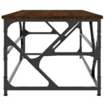 Table basse Chêne marron 100x50x40 cm Bois d'ingénierie – Image 3