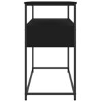 Table console noir 100x40x75 cm bois d'ingénierie – Image 5