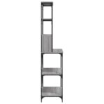 Support de boulanger à 6 niveaux sonoma gris 90x40x180 cm – Image 3