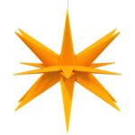 Lumières de Noël avec LED 3 pcs pliable jaune – Image 5