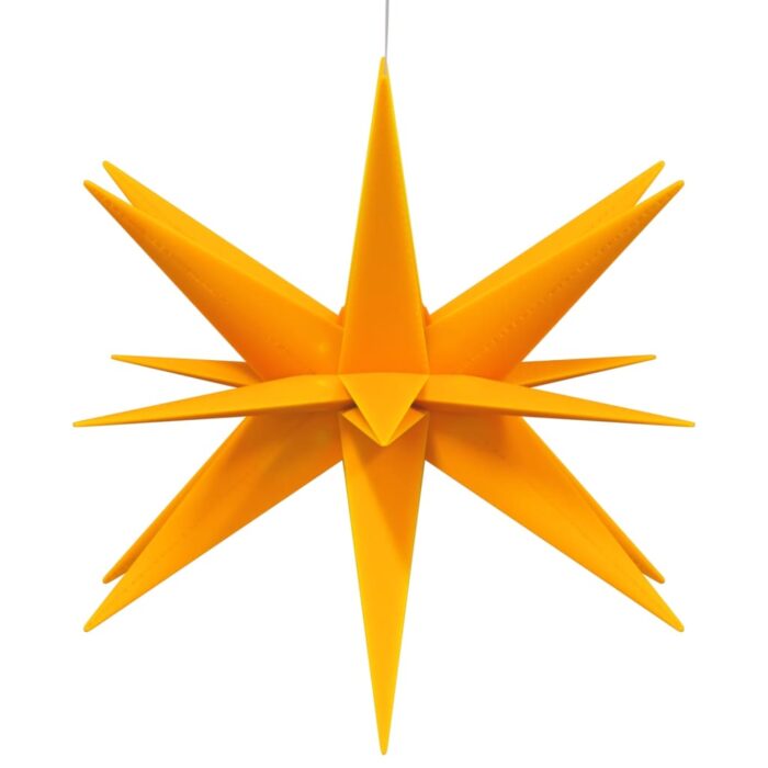 Lumières de Noël avec LED 3 pcs pliable jaune – Image 5