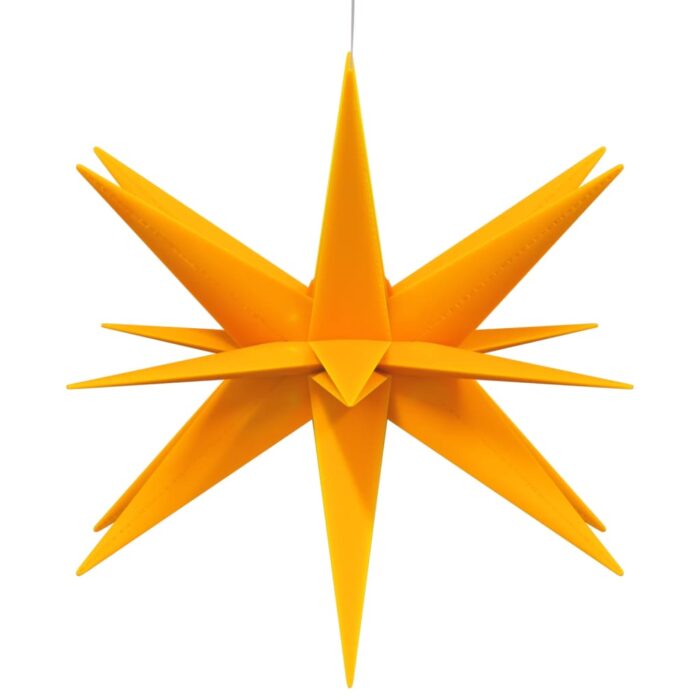 Lumières de Noël avec LED 3 pcs pliable jaune – Image 6