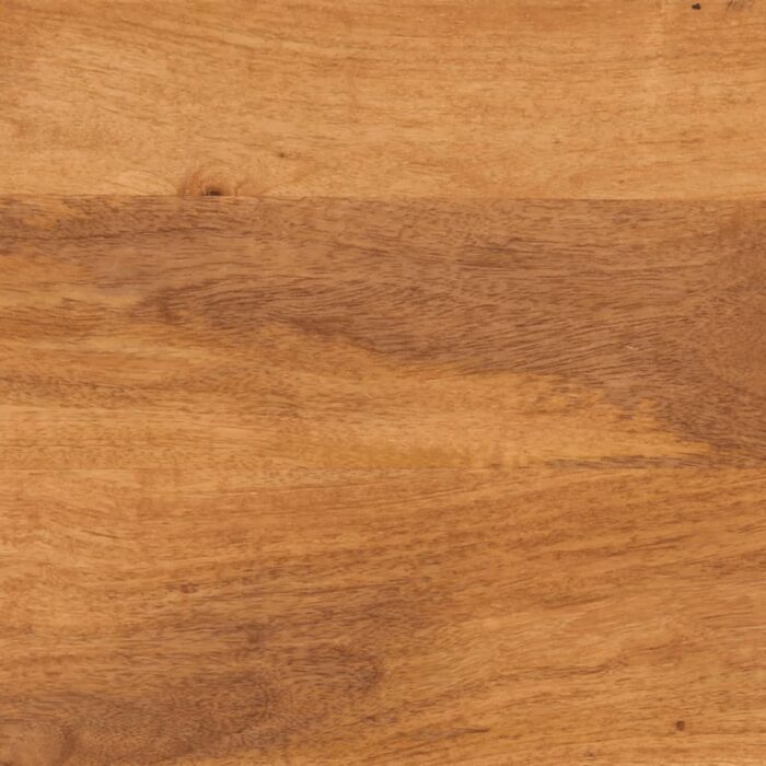 Armoire bain marron et noir 38x33,5x160 cm bois massif manguier – Image 9