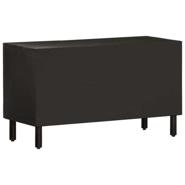 VXL8720845422523_g_en_hd_4.jpg Meuble TV noir 80x31x46 cm bois massif de manguier – Image 4
