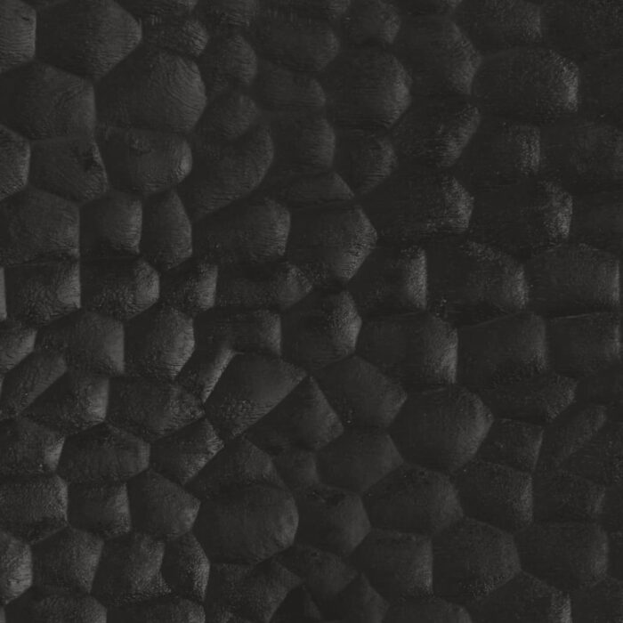 Meuble TV noir 100x33x46 cm bois massif de manguier – Image 8