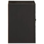Armoire de salle de bain murale 38x33x48cm bois massif manguier – Image 3