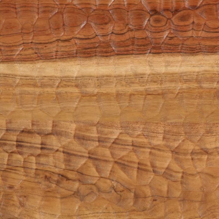 Meuble TV 70x33x46 cm Bois d'acacia massif – Image 9