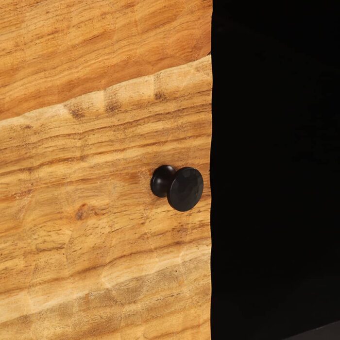 Table basse 80x50x40 cm bois massif d'acacia – Image 8