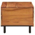 Table basse 80x50x40 cm bois massif d'acacia – Image 4