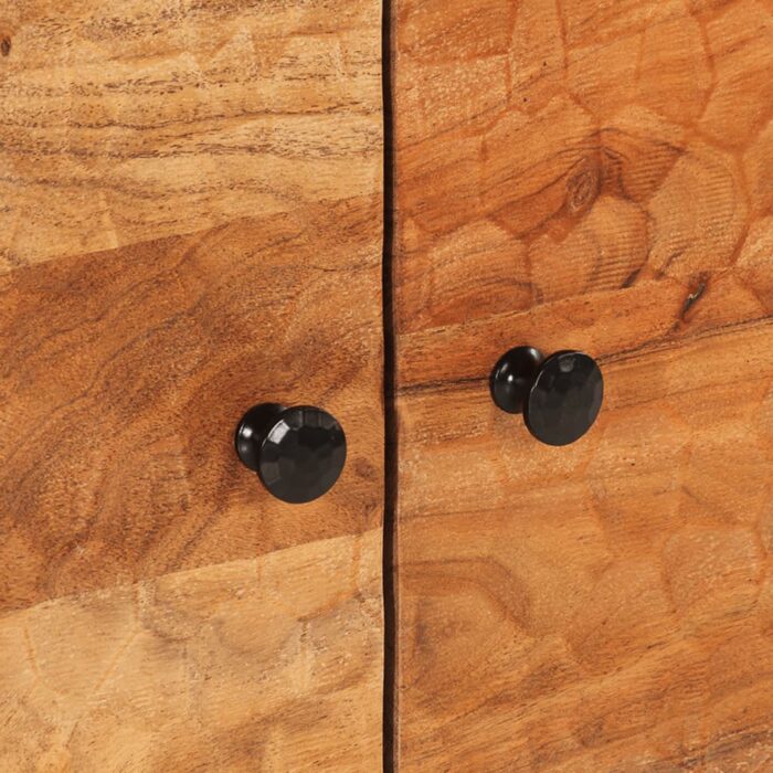 Table basse 80x50x40 cm bois massif d'acacia – Image 7