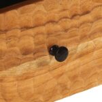 Table de chevet 40x33x46 cm Bois d'acacia massif – Image 7