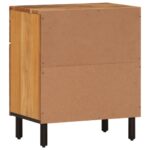 Table de chevet 50x33x60 cm bois d'acacia solide – Image 5