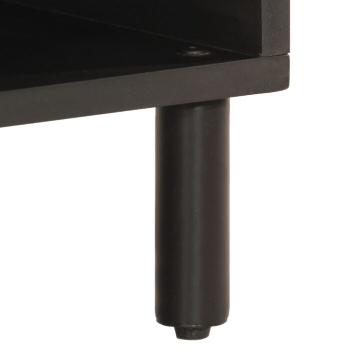 Meuble TV 80x33x46 cm bois d'acacia massif – Image 9