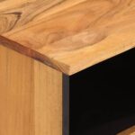 Meuble TV 100x33x46 cm bois d'acacia solide – Image 6