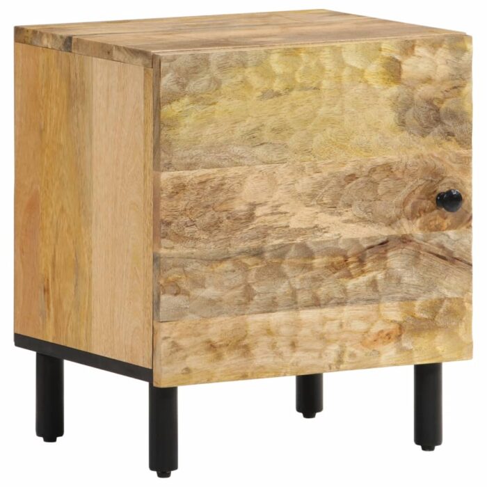 Table de chevet 40x33x46 cm Bois de manguier solide – Image 1