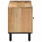 Meuble TV 105x33x46 cm Bois massif de manguier – Image 3