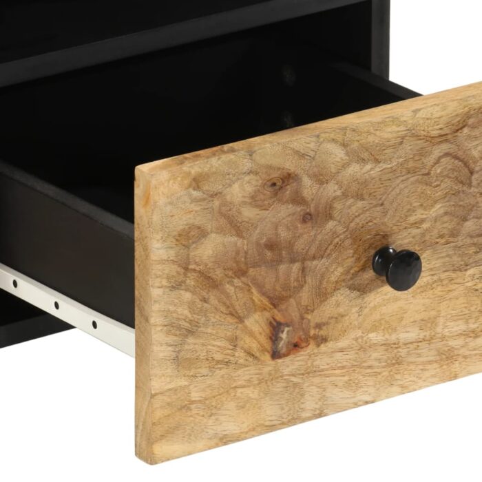 Meuble TV 70x33x46 cm Bois massif de manguier – Image 6
