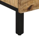 Meuble TV 70x33x46 cm Bois massif de manguier – Image 7