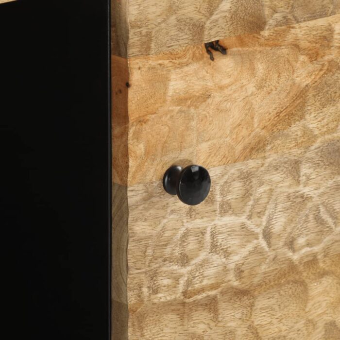 Table basse 100x54x40 cm bois de manguier massif – Image 7