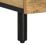 Table basse 100x54x40 cm bois de manguier massif – Image 8