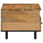 Table basse 80x54x40 cm bois de manguier massif – Image 4