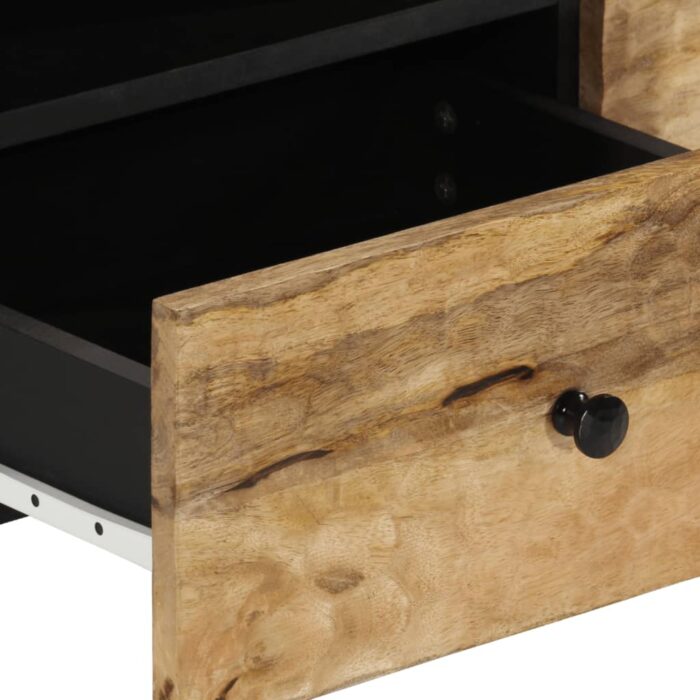 Table basse 80x54x40 cm bois de manguier massif – Image 7