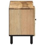 Meuble TV 105x33x46 cm Bois massif de manguier – Image 3