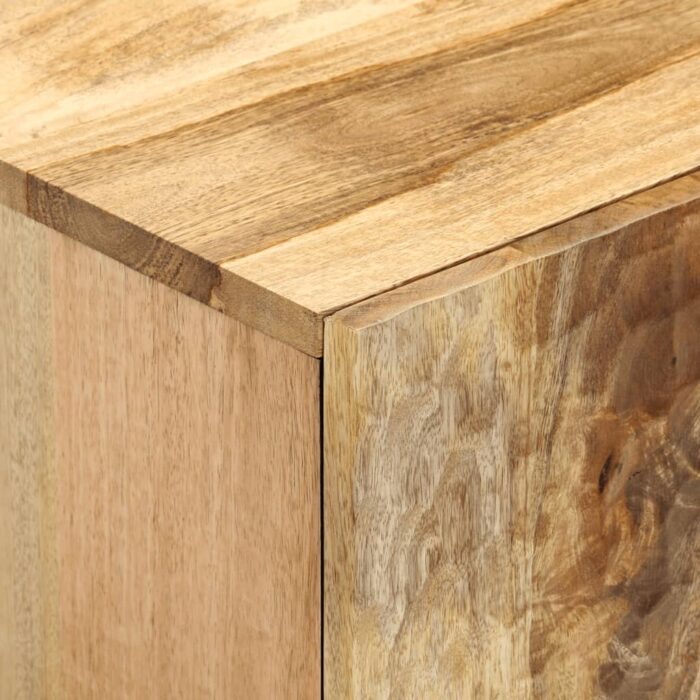Meuble TV 105x33x46 cm Bois massif de manguier – Image 5